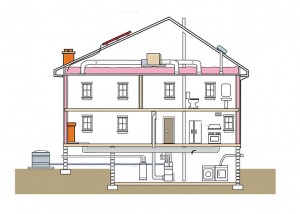 House illustration