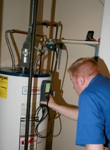 water heater CO